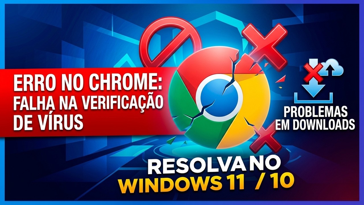Corrigir Falha na Verificação de Vírus Erros Em Downloads no Windows 10 e 11