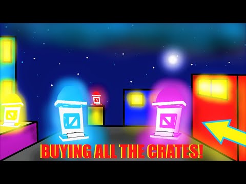 BUYING ALL THE CRATES in SPEED CITY! (Roblox)