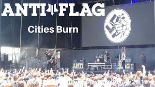 Anti-Flag - Cities Burn LIVE @ Warped Tour 25th Atlantic City NJ 2019