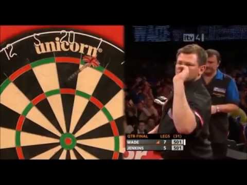James Wade & Terry Jenkins take out 11 Ton+ finishes - Grand Slam Of Darts 2010