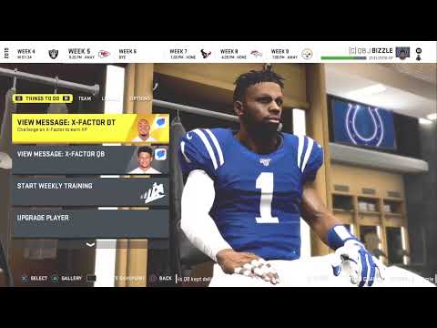 Madden 20 Career Mode Rookie QB VS Raiders EP4