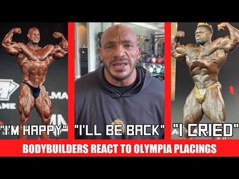 Bodybuilders React to Their 2022 Olympia Placings
