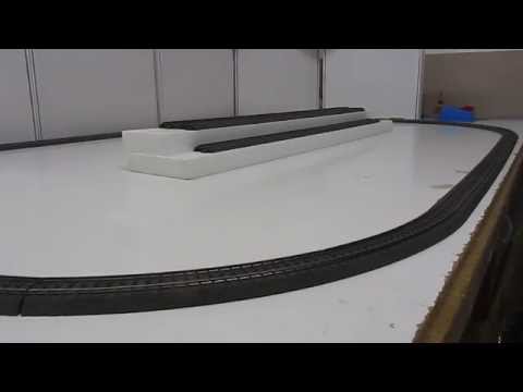 Testfahrt BR 42 555 der DB (Trix für Märklin)