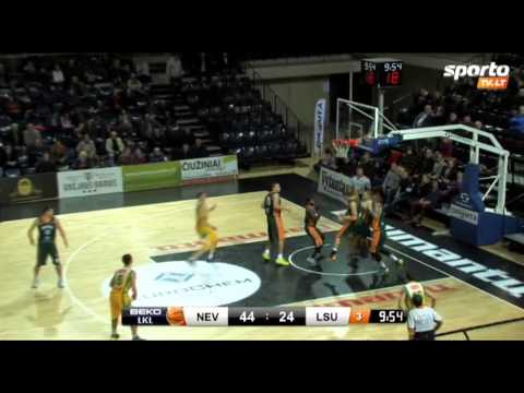SportoTV.lt: LKL "Nevėžis" - "LSU-Atletas" 2013-10-19