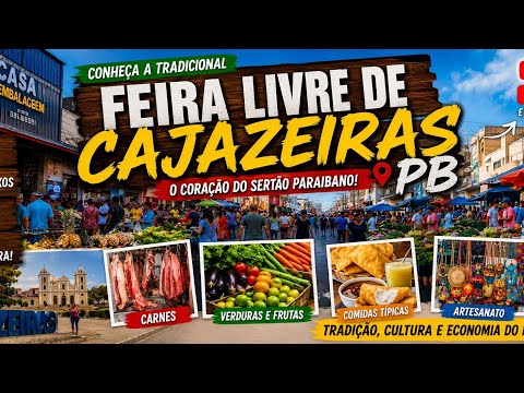 "Um passeio pela tradicional Feira de Cajazeiras PB"