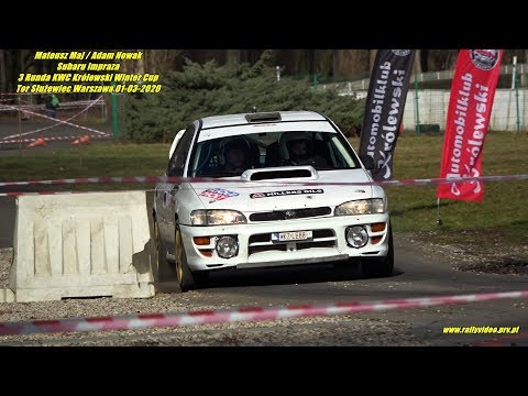 M. Maj / A. Nowak - Subaru Impraza - 3 Runda KWC Królewski Winter Cup Tor Służewiec 01-03-2020