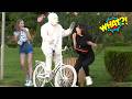 BEST Human Statue Prank 2021 Best Of Just For Laughs AWESOME REACTIONS