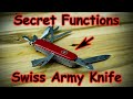 The Secret Functions of the Victorinox Swiss Army Knife
