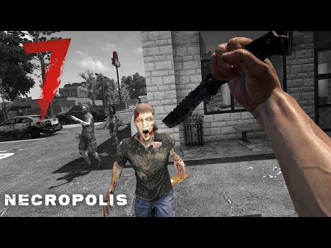 I’m Loving The Knife in Alpha 21- Necropolis - 7 Days to Die