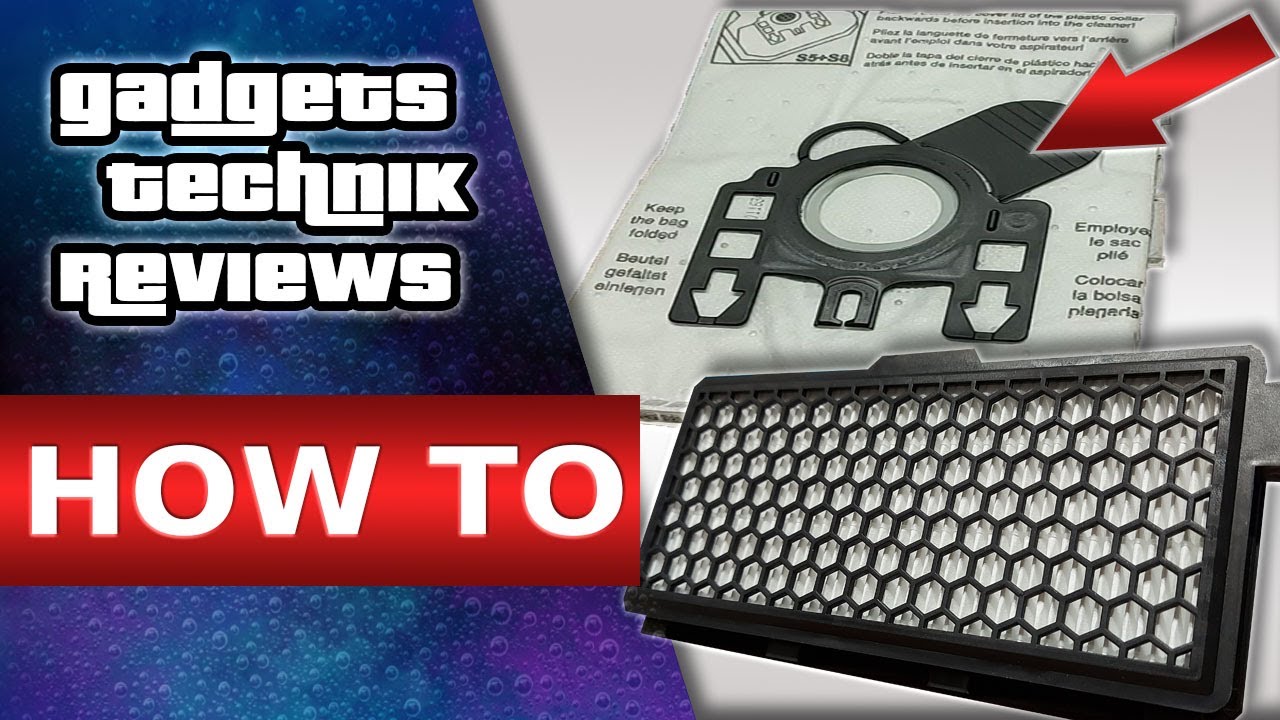 Staubsaugerbeutel & Filter WECHSELN 🆗 Staubsauger reinigen + öffnen: Miele, Bosch, Siemens, AEG..