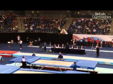 Kat Driscoll - Trampoline - 2014 British Championships - SILVER