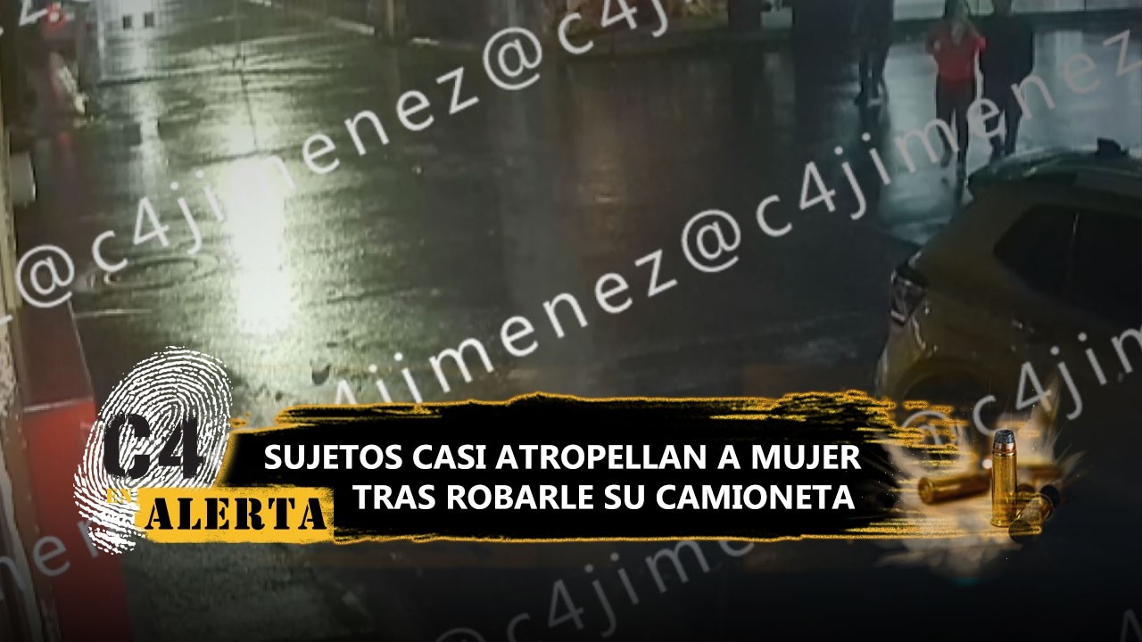 ¡Casi la atropellan! Sujetos agreden a mujer durante asalto en Valle de Chalco
