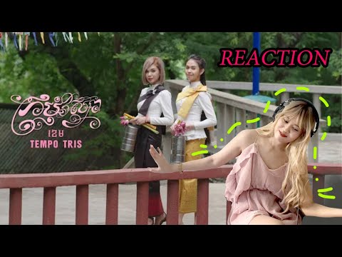 REACTION   TEMPO TRIS , ខេម​ KHEM - ក្រមុំវស្សា (LYRICS VIDEO) by Anu Chida