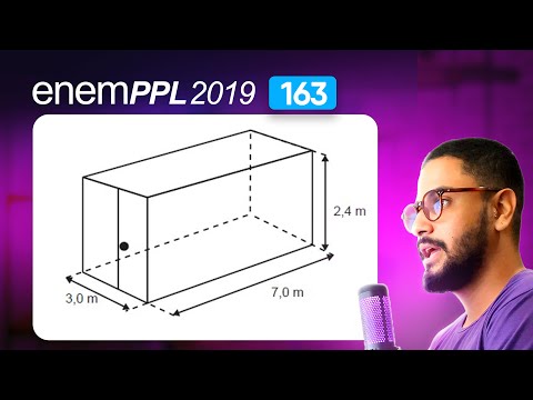 Question 163 - Blue Notebook | Spatial Geometry | MATHEMATICS ENEM PPL 2019