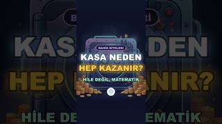 Bahis siteleri neden hep kazanır? 🎰 #shorts