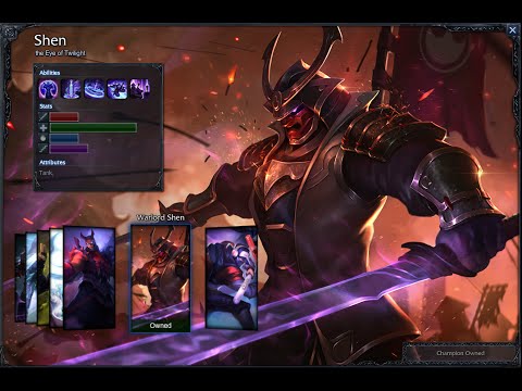 Warlord Shen Skin Spotlight Gameplay 1080p HD League Of Legends