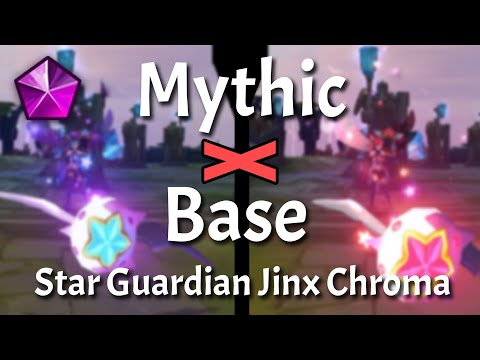 How DIFFERENT is Mythic Star Guardian Jinx Chroma? | Skin Comparison