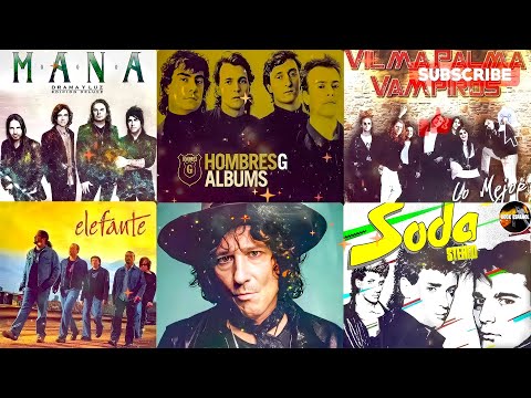 Rock En Español de los 80 y 90 | Soda Stereo, Maná, Caifanes, Enrique Bunbury, Héroes Del Silencio