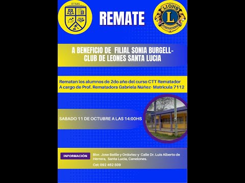 Remate solidario en Santa Lucia Canelones  Uruguay - Club de Leones