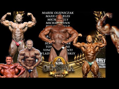 The 2023 Masters Olympia Competitors List