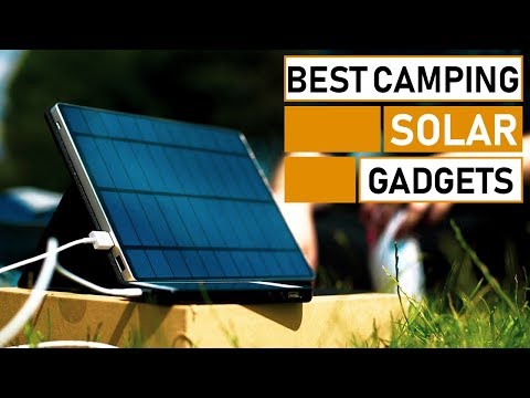 Top 5 Coolest Solar Powered Gadgets for Camping & Outdoors