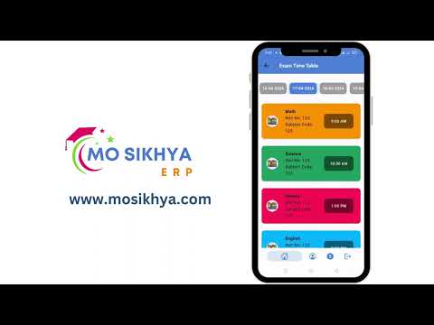 School Management ERP Mobile App| Mo Sikhya ERP | Start Using MO SIKHYA ERP for Your School Today!