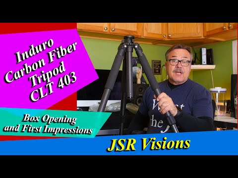 Induro CLT403 Carbon Fiber Tripod - My First look and Box opening.