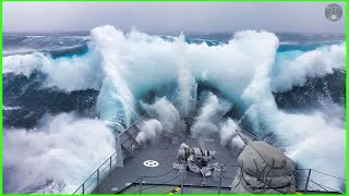 Ship vs  Monster Waves: Epic Battles Caught on Camera!