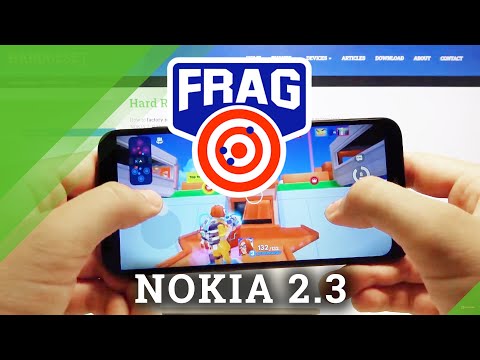FRAG Pro Shooter Game Test on Nokia 2.3 - Check Gaming Performance