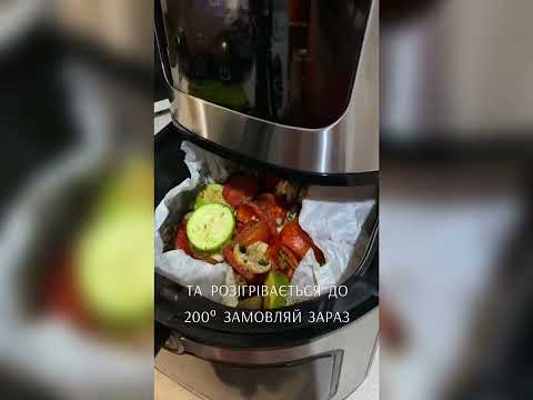 Мультипечь на 8л 4200W Zepline с смотровым окошком Аэрогриль без масла Аэрофритюрница на 3-4 человека со встроенными программами - фото 1 - id-p2995776806