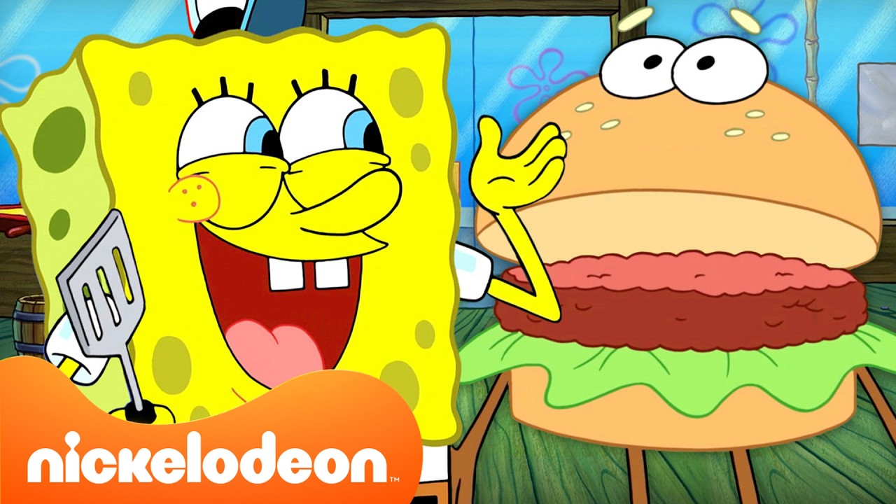 عندما كان سلطع برجر هو البطل 🍔 | 90 دقيقة | سبونج بوب | سبونج بوب | Nickelodeon Arabia