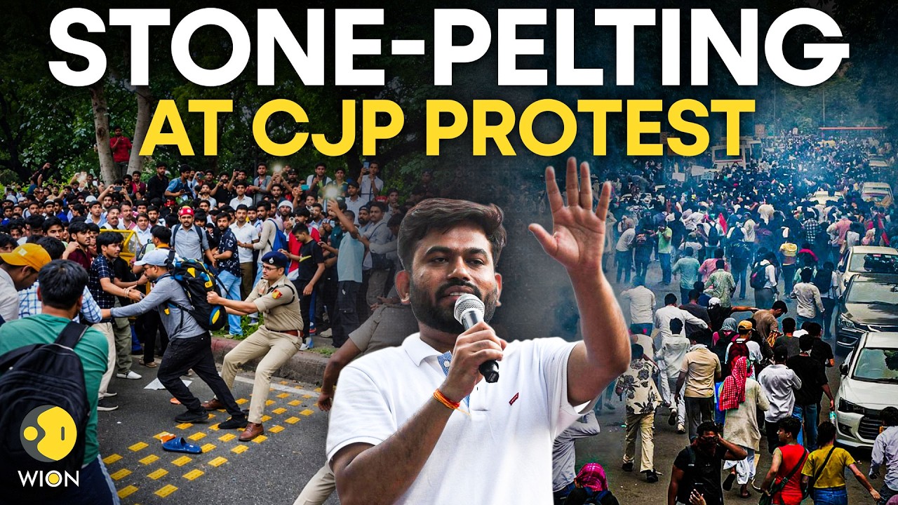 Cockroach Janata Party Protest LIVE: Protest Turns Violent After Stones Thrown At Cops | WION
