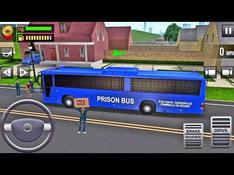 Ultimate Bus Driving - Free 3D Realistic Simulator #7 PRISON BUS - Android gameplay