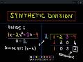 Synthetic Division 