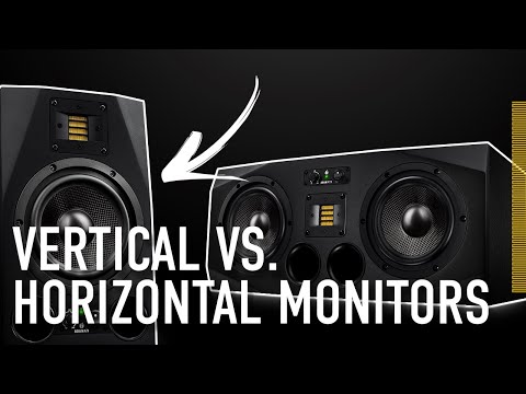 VERTICAL Vs. HORIZONTAL Studio Monitors (Can They Be Flipped?) | ADAM Audio
