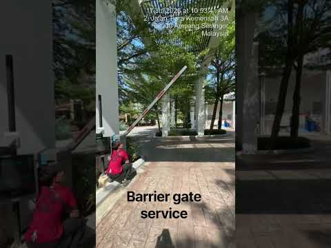 Barrier Gate Service - YouTube