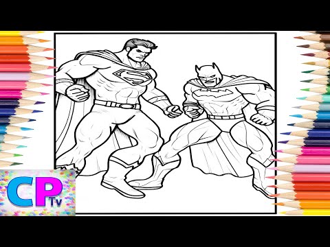 Batman Prepares to Fight Superman/Drawing of Batman vs Superman/Spektrem - Shine [NCS Release]