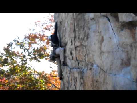 The Art of Rock Climbing: Directissima (5.9, PG) Crux Sequence