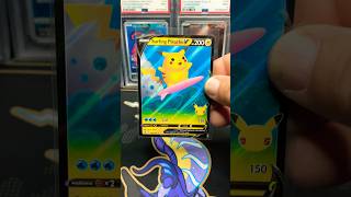 Surfing Pikachu ⚡️ #pokemon #shinycardboard #pokemonchannel #pokemoncards #pikachu #pokemontcg #tcg