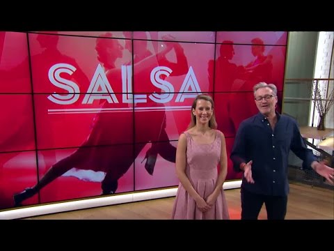 Lär dig dansa salsa i Tony’s dansskola! - Nyhetsmorgon (TV4)