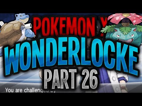 Pokemon X and Y Wonderlocke -Ep26 Couriway Battle vs Sycamore- Pokebank- Pokemon X and Y Walkthrough