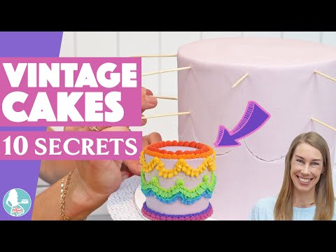 10 Secrets for Vintage Cakes