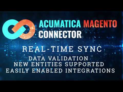 Features of the Acumatica-Magento Connector