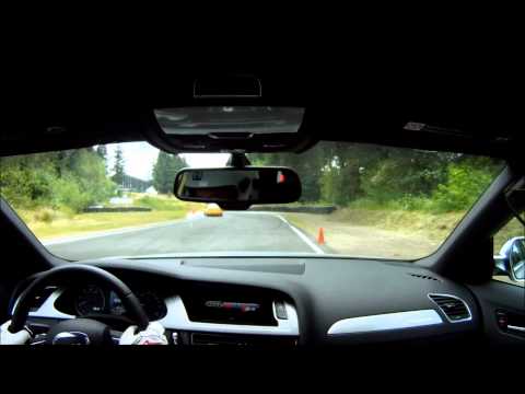 B8 S4 chasing B5 S4 @ Geschwindigkeit 2011 - Pacific Raceways