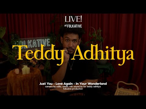 Teddy Adhitya Acoustic Session | Live! at Folkative