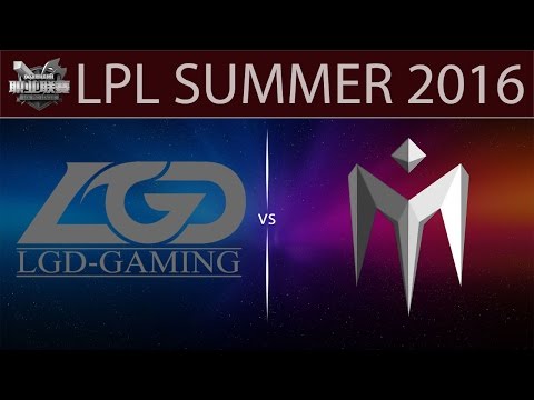 [LoL Highlights] LGD vs IM Game 1 | LPL Summer 2016 (29.05.2016) - LGD Gaming vs I May