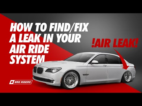 How to Find and Fix an Air Ride Leak