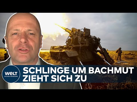 UKRAINE-KRIEG: Wagner Söldner haben wieder Munition - Extermer Druck auf dem Donbass | WELT Thema