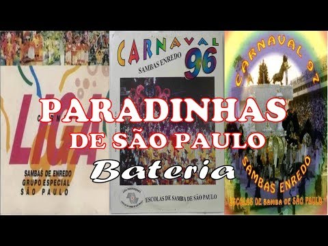 Todas as paradinhas de São Paulo. Anos: 1995, 1996 e 1997