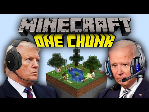 US Presidents Play Minecraft One Chunk 1-3